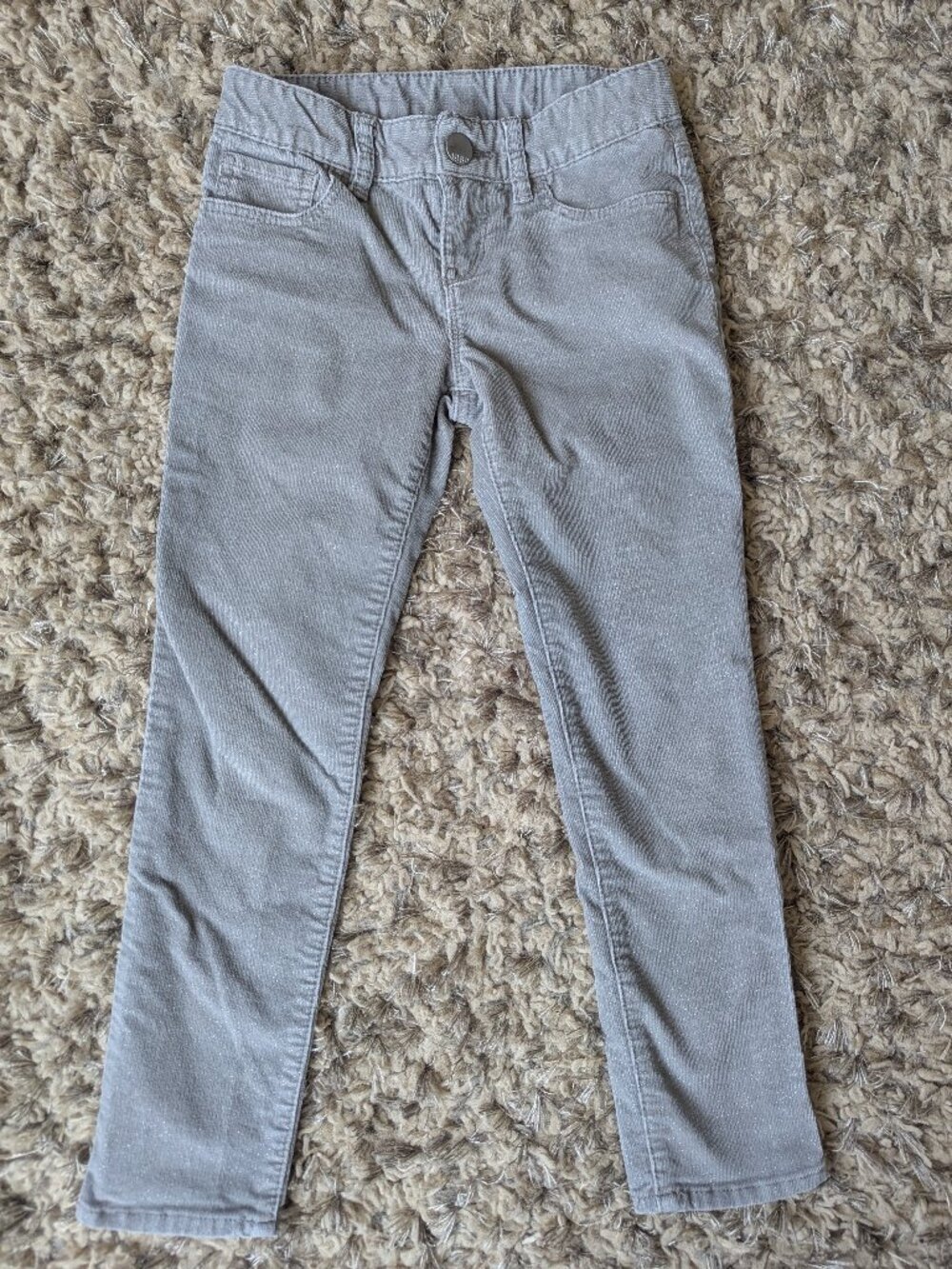 Gap Kids girl's corduroy glittery pants